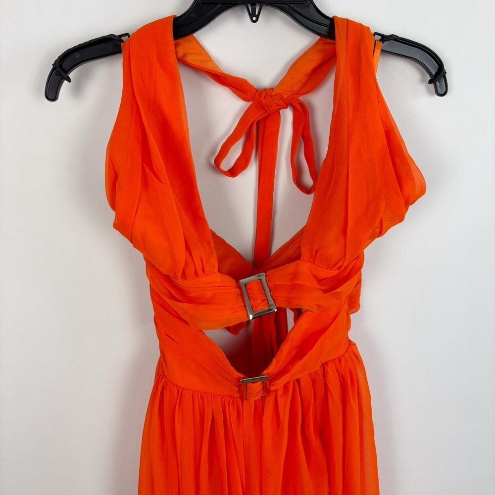 Flaw Yaura X Revolve Jamilah Dress In Orange — image 3 of 8